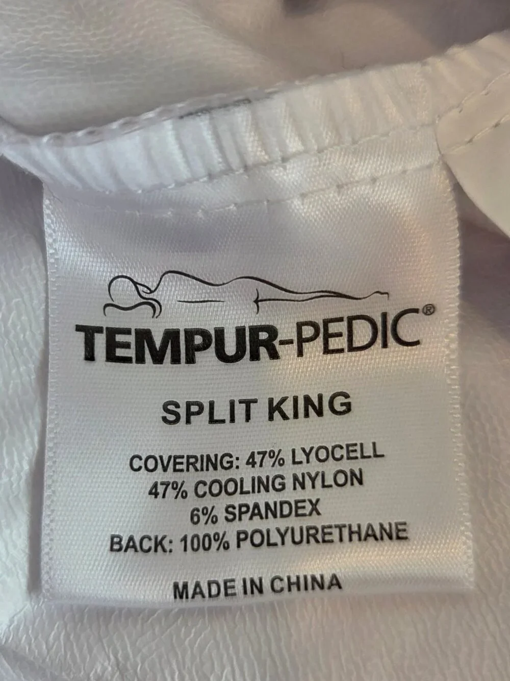 Tempur-Pedic TEMPUR-Protect Breeze° Mattress Protector White Split King